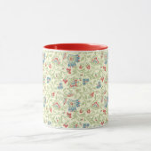 Elegant William Morris Renaissance Floral Mok (Midden)