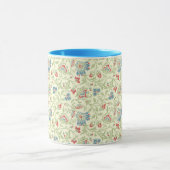 Elegant William Morris Renaissance Floral Mok (Midden)