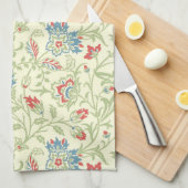 Elegant William Morris Renaissance Floral Theedoek (Quarter Fold)