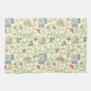 Elegant William Morris Renaissance Floral Theedoek
