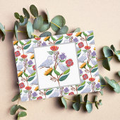 Elegant William Morris Style Eigenaars met zonnebl Briefkaart