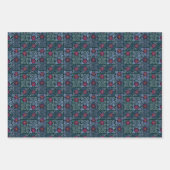 Elegant William Morris Style  Floral Inpakpapier Vel (Voorkant 2)