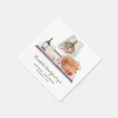 Elegant Wine Tasting | Picnic-Vrijgezellenfeest Servet (Hoek)