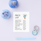 Elegant Winkelprijslijst Weergave met ingepot plan Flyer (Enkel)