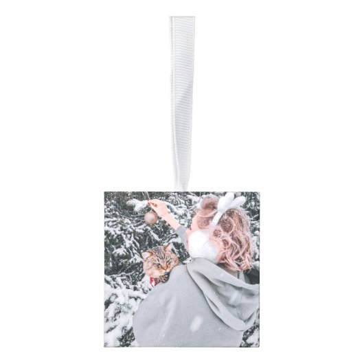 Elegant Winter Boho Floral Family Afbeeldingen Decoratie (Rechts)