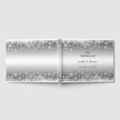 Elegant winter bruiloft gastenboek (Volledig)