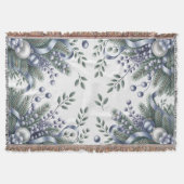 Elegant Winter Cheer Deken (Voorkant)