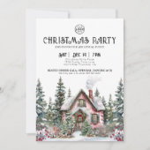 Elegant Winter Company Kerstfeest Kaart (Voorkant)