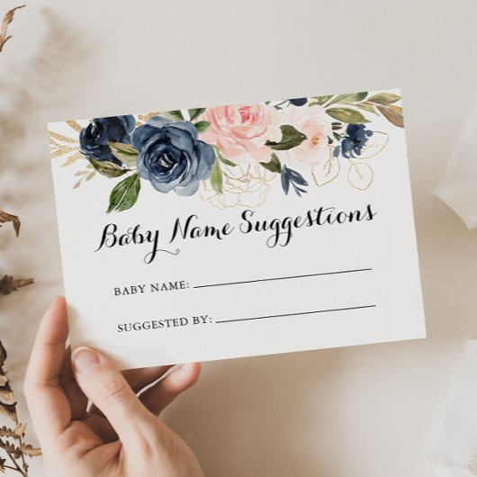Elegant Winter Floral Baby Name Suggestions Kaart