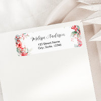 Elegant Winter Floral Vrijgezellenfeest Retouradre