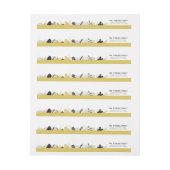 Elegant Winter Foliage Kerstmis (Vel)