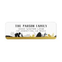 Elegant Winter Foliage Kerstmis