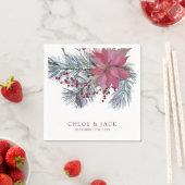 Elegant Winter Greenery Wedding Servet (Insitu)