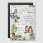 Elegant Winter Kerstroins (Voorkant / Achterkant)