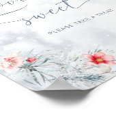 Elegant winter Love is een lekkere Poster (Hoek)