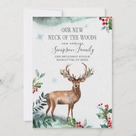 Elegant Winter Nieuwe nek van de Bossen die bewege Aankondiging