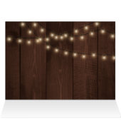 Elegant 'Winter rustieke bloemenbruiloft | Dank u (Binnen Horizontaal (Boven))