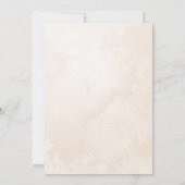 Elegant Winter Snowy Pine Tree Landscape Wedding Kaart (Achterkant)