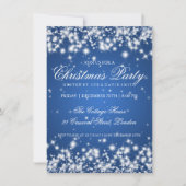 Elegant Winter Sparkle 2 Blue Kaart (Voorkant)