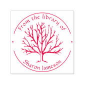 Elegant Winter Tree | Uit de bibliotheek van | Boe Zelfinktende Stempel (Design)