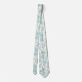 Elegant Winter Wonderland Tie Stropdas (Achterkant)