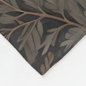 Elegant winterhert Natuur ontwerp Fleece Deken (Hoek)