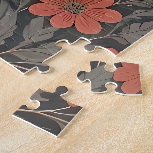 Elegant winterhert Natuur ontwerp Legpuzzel (Zijkant)