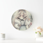 Elegant Winterprinses Sprookje Grote Klok (Huis)