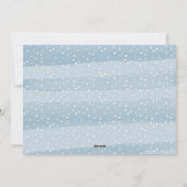 Elegant Wish | Hanukkah-foto Feestdagenkaart (Achterkant)