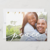 Elegant Wish | Vakantieknopkaart Feestdagenkaart (Voorkant)