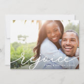 Elegant Wish | Vakantieknopkaart Feestdagenkaart (Voorkant)