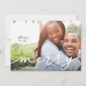 Elegant Wish | Vakantieknopkaart Feestdagenkaart (Voorkant)