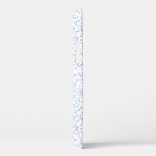 Elegant wit bloemige hibiscus madeliefjes patroon  Case-Mate iPhone case (Achterkant / Rechts)