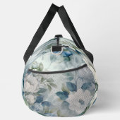 Elegant wit bloemmotief plunjezak (Rechts)