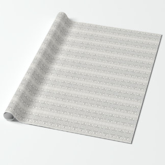 Elegant Wit Crème Hart Inpakpapier