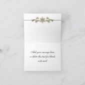 Elegant wit en goud bedankt (Binnen)