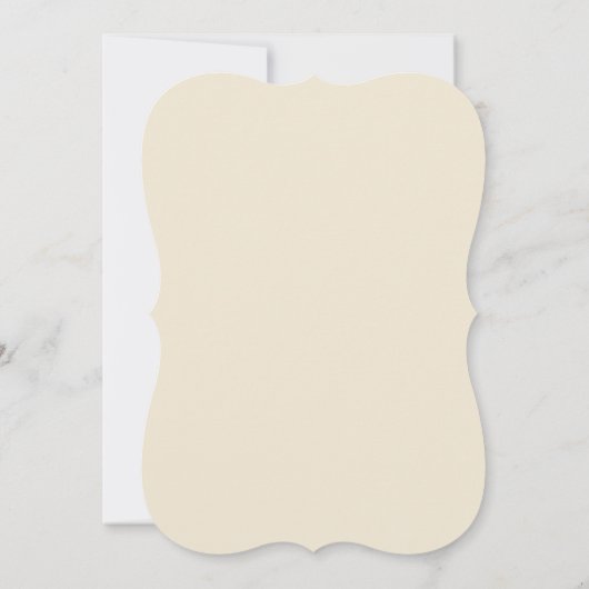 Elegant wit goud Bloemen Vrijgezellenfeest Kaart (Achterkant)