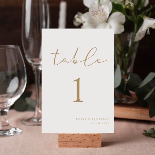 Elegant Wit Goud Champagne Bruiloft Kaart