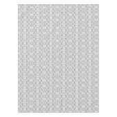 Elegant wit kant formeel donker tafelkleed (Voorkant)