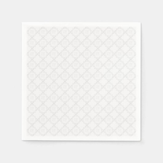 Elegant Wit Kanten Servetten (Voorkant)