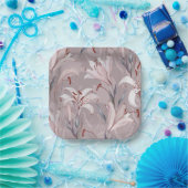 Elegant wit lelie papier Bord (Feest)