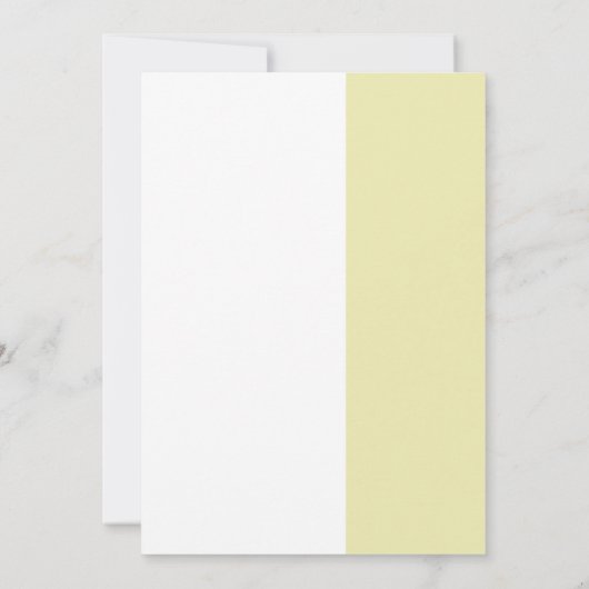 Elegant wit, licht goud Charity Event Gala Kaart (Achterkant)