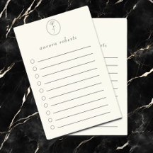 Elegant Wit Linnen & Bloem Logo Script Naam