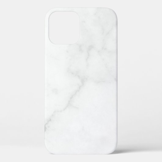 Elegant wit marmer Case-Mate iPhone case (Achterkant)