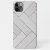 Elegant wit marmer Case-Mate iPhone case (Achterkant)