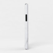Elegant wit marmer Case-Mate iPhone case (Achterkant/rechts)