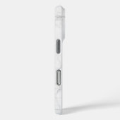 Elegant wit marmer Case-Mate iPhone case (Achterkant / Rechts)