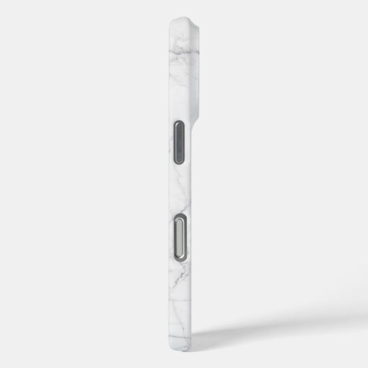 Elegant wit marmer Case-Mate iPhone case (Achterkant / Rechts)