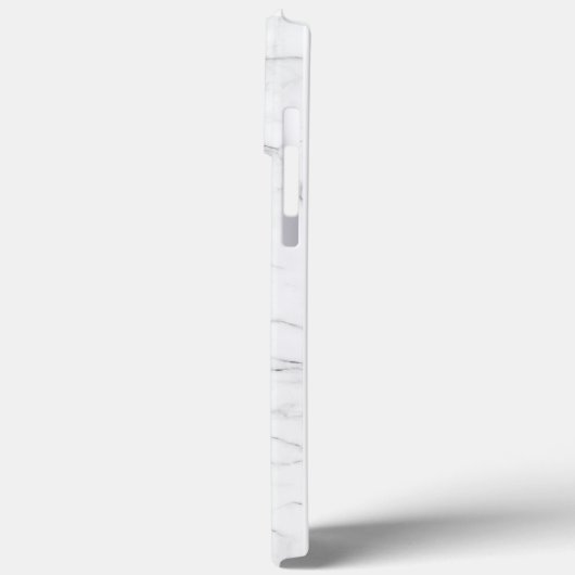 Elegant wit marmer Case-Mate iPhone case (Achterkant / Links)