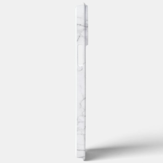 Elegant wit marmer Case-Mate iPhone case (Achterkant / Rechts)